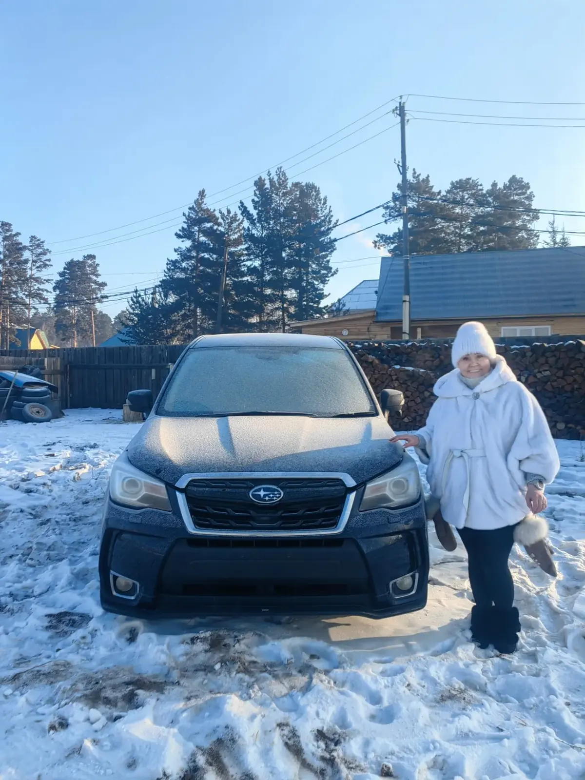 Клиентка получила Subaru после перевозки